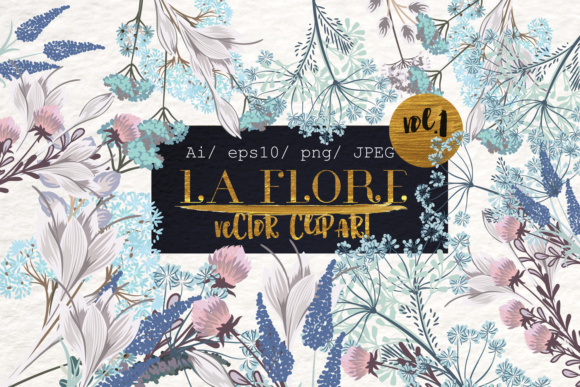 Download Flora Vector Floral Clipart - Clip Collection