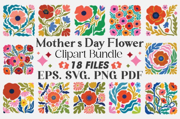 Download Mother’s Day Flower Clipart Bundle - Clip Collection