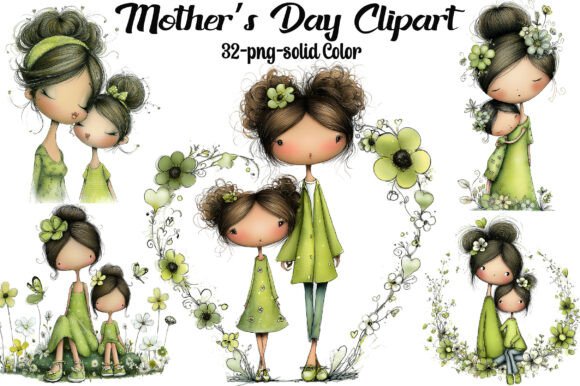 Download Mother’s Day Clipart Bundle - Clip Collection
