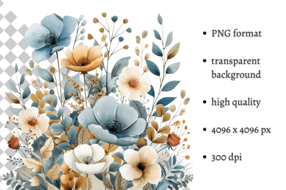Download Watercolor Spring Flowers PNG Clipart - Clip Collection