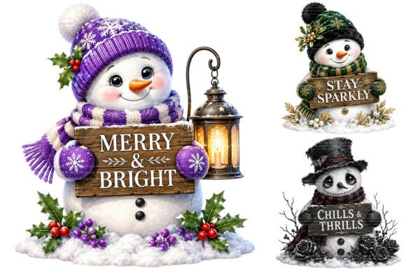 Download Snowman Christmas Sublimation Clipart - Clip Collection