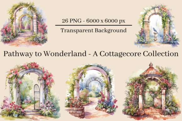 Download Garden Archways Transparent PNG Clip Art - Clip Collection