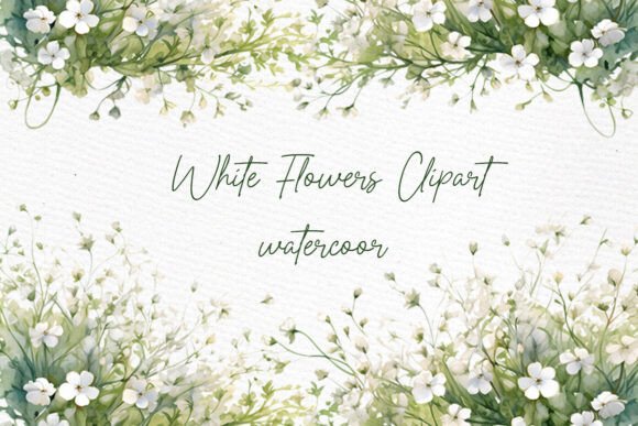 Download White Flowers Clipart White Wedding - Clip Collection