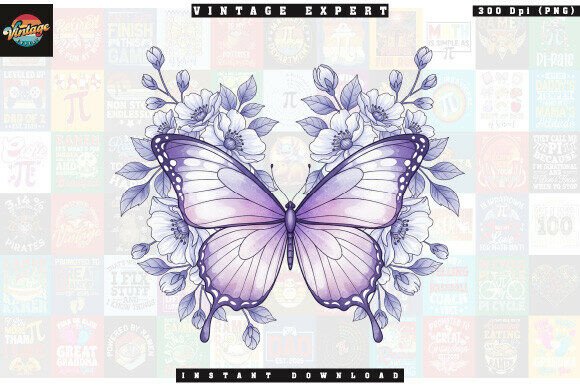 Download Purple Watercolor Butterfly Clipart - Clip Collection