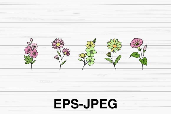 Download Vibrant Floral Clipart Collection - Edit - Clip Collection