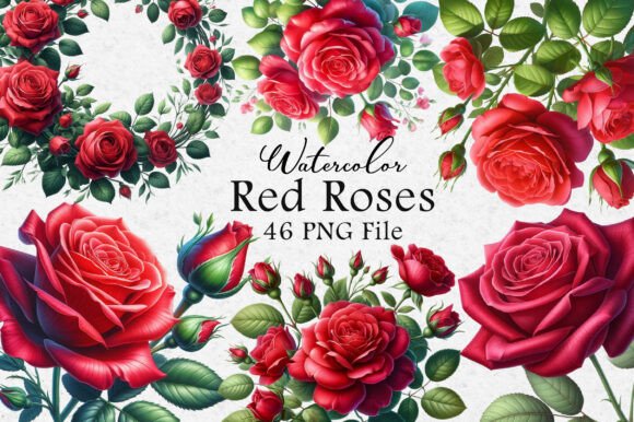 Download Red Roses Clipart, Rose Flowers PNG - Clip Collection