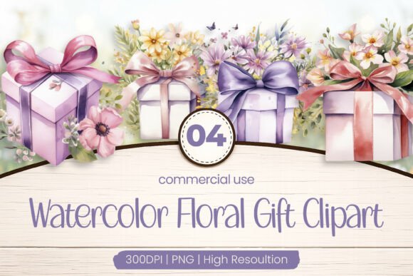 Download Floral Gift Clipart PNG - Clip Collection