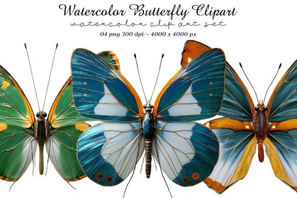 Download Watercolor Butterfly Clipart - Clip Collection