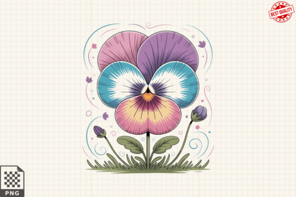 Download Quirky Flowers Clipart Whimsical Floral - Clip Collection
