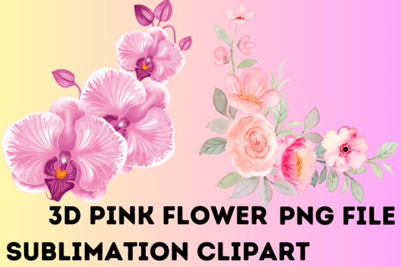 Download 3d Pink Flower Clipart - Clip Collection