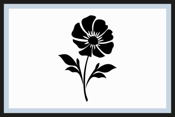 Download Minimalist Flower Silhouette Clipart - Clip Collection