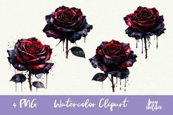 Download Dark Rose PNG Dark Romance Clipart - Clip Collection