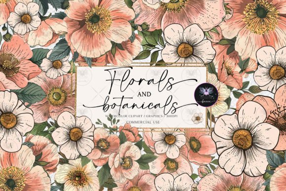 Download Botanical Floral Clipart Set - Clip Collection